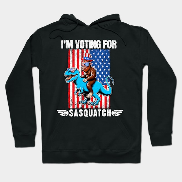 Bigfoot 2024 Hoodie by VisionDesigner